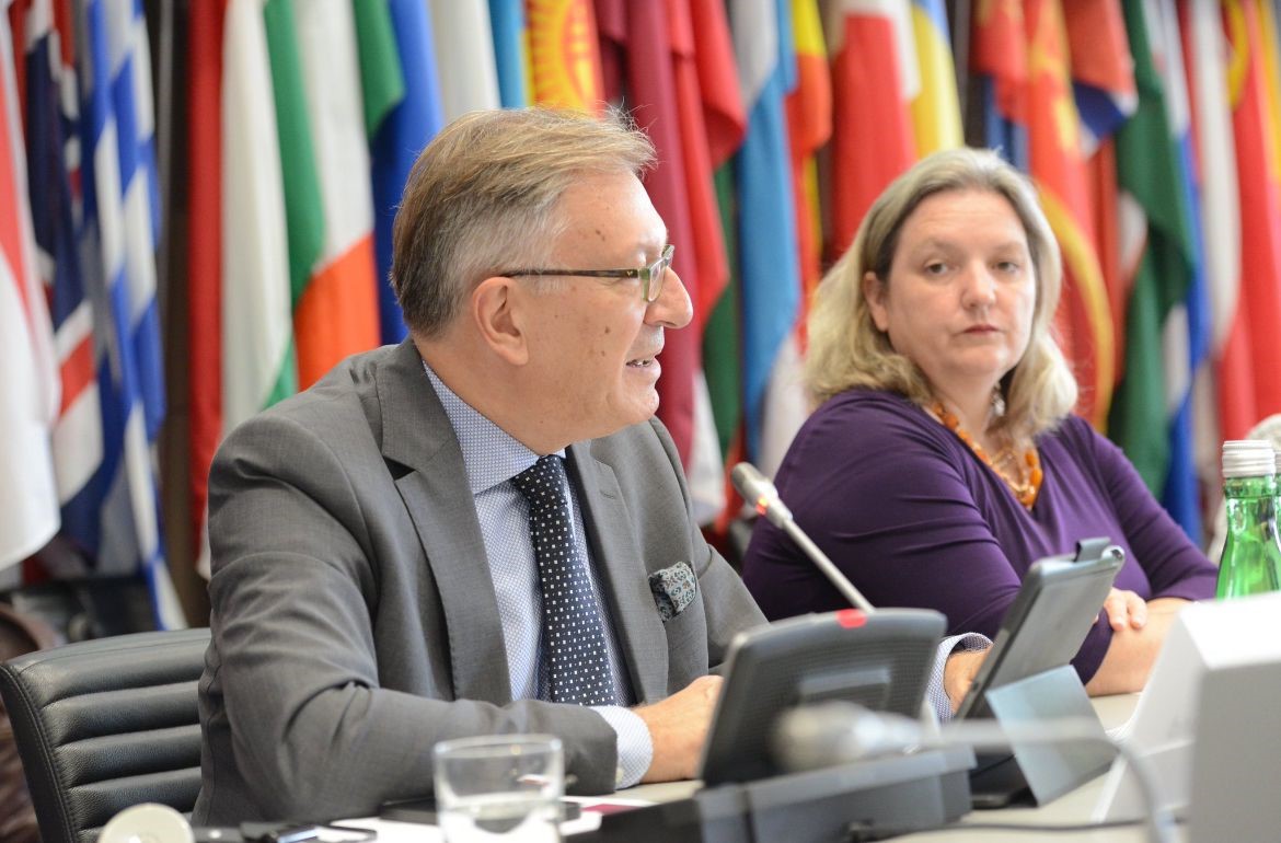 Amb. Tacan İldem, Chairman of EDAM Spoke at the OSCE High-Level Panel on Media Freedom and Security